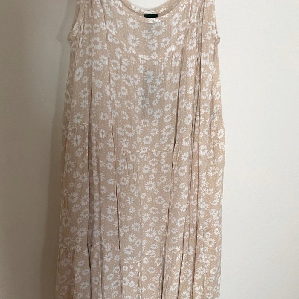 Beachy Floral Adjustable Sundress
